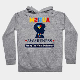 Seeing The World Differently Autism Awareness Hoodie